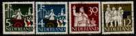 NETHERLANDS   Scott   # 418-21  VF USED - Used Stamps