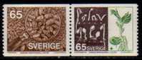 SWEDEN   Scott   #  1161-2a**  VF MINT NH - Unused Stamps