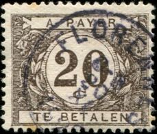 COB N° : TX  34 A (o) - Briefmarken