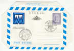 San Marino - Aerogramma Interi Postali - Centenario Con Annullo Speciale - Postal Stationery