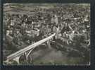 CPSM - La Roche Posay Les Bains - Le Pont Sur La Creuse Et La Ville - Vue Aérienne( CIM 1957 ) - La Roche Posay