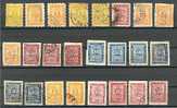 BULGARIA, VERY NICE GROUP DUE STAMPS USED / LH / NH - Segnatasse