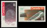 Canada (Scott No.1092-93 - Expo 86 Vancouver) [**] - Used Stamps