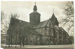 D 1385 - Hameln. Münsterkirche - S/w Foto Ak, Bahnpost Beförderung - Hameln (Pyrmont)