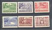 SWEDEN 2 SETS 1932-35 LIGHT HINGED - FRESH! - Neufs