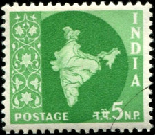 Pays : 229,1 (Inde : République)  Yvert Et Tellier N° :   74 (o) - Used Stamps