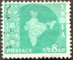 Pays : 229,1 (Inde : République)  Yvert Et Tellier N° :   99 (o) - Usati