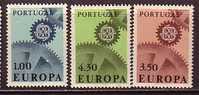 PGL F312 -. EUROPA CEPT 1967 PORTUGAL  ** TACHES DE RUILLE - 1967