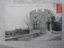 LILLEBONNE..RUINES DU CHATEAU..LA COUR CRENELEE...1918 - Lillebonne