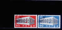 Norvege Yv.538/9 Obliteres,serie Complete - Other & Unclassified