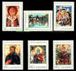 BULGARIE - Yvert - 1635/40** - Cote 7,50 € - Paintings