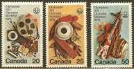 CANADA 1976 MNH Stamp(s) Olympic Culture 621-623 # 5650 - Unused Stamps