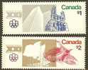 CANADA 1976 MNH Stamp(s) Olympic Games 624-625 # 5651 - Neufs