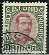 ICELAND..1920..Michel # 95...used. - Gebraucht