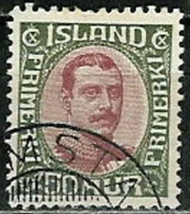ICELAND..1920..Michel # 95...used. - Usados