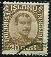 ICELAND..1921/1922..Michel # 101...used. - Gebraucht