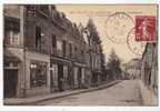 CPA--58----CHATILLON-en-B   AZOIS---RUE  DU COMMERCE Et DU CHAMP De FOIRE - Chatillon En Bazois