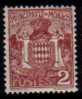 MONACO   Scott   #  61*  F-VF MINT Hinged (thin) - Andere & Zonder Classificatie