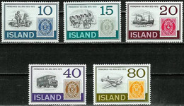 ICELAND..1973..Michel # 473-477...MLH. - Unused Stamps