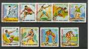 ° 9 Verschillende Postzegels Olympische Spelen Montreal 1976 - Ete 1976: Montréal