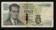 TWINTIG FRANK BESCHADIGD - WITH DAMAGE 15 06 1964 - 20 Francs