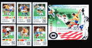 Romania 1994 USA, World Cup,Football,soccer,MNH+S S - 1994 – Estados Unidos