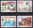 SOUTH AFRICA 1986 CTO Stamp(s) Giving Blood 682-685 #3579 - Secourisme