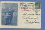 110 Op Postkaart Met Reclame , Cirkelstempel WAREMME / BORGWORM Op 2/10/1913 - 1912 Pellens