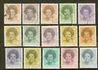 NEDERLAND 1981 Beatrix Stamps Used (15 Values Only)1237-1252 # 1267 - Oblitérés