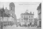 47 // LOT ET GARONNE / MARMANDE / Le Marché Couvert Et L´hotel Des Postes / ANIMEE / Brune Edit / # - Marmande