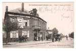 C.P.A .  OISE . ESTREES ST DENIS  .HOTEL ET AV DE LA GARE - Estrees Saint Denis