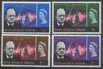 British Antarctic Territory - 1966 Churchill. Scott 16-19. Mint Lightly Hinged - Altri & Non Classificati