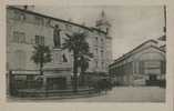 PEZENAS PLACE DE LA REPUBLIQUE ET LES HALLES - Pezenas