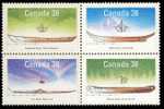 Canada (Scott No.1232a - Petites Embarcations / Small Crafts) (**) - Gebraucht