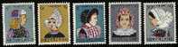 NEDERLAND 1960 MNH Stamp(s) Costumes 747-751 #044 - Neufs