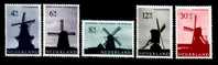 NEDERLAND 1963 MNH Stamp(s) Windmills 786-790 #052 - Nuevos