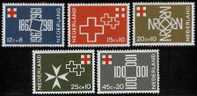 NEDERLAND 1967 MNH Stamp(s) Red Cross 889-893 #216 - Ongebruikt