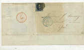 Lettre De Bxl 22/06/1852 Avec N° 7 Vers Gand - 1849-1865 Medallones (Otros)