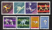 17 - POLONIA , OLIMPIADI 1964 :  N. 1370/1377   *** - Verano 1964: Tokio