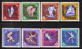 31 - ROMANIA , OLIMPIADI INVERNALI 1964 : N. 1976/1983   *** - Invierno 1964: Innsbruck