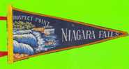 PENNANT - NIAGARA FALLS - PROSPECT POINT - 135 X 270 Cm - - Obj. 'Souvenir De'
