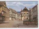 KAYSERSBERG. PLACE DE L'EGLISE AVEC FONTAINE DE 1531.  2 CV CITROEN - Kaysersberg