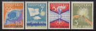 MB132 - ALBANIA , OLIMPIADI TOKYO 1964 :  N. 685/688  *** - Summer 1964: Tokyo