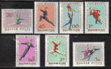 MB148 - UNGHERIA , SPORT VARI : N. 1539/1545  *** - Patinage Artistique