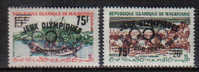 MB187a - MAURITANIA , OLIMPIADI TOKYO 1964 : SOPRASTAMPATI.  *** - Sommer 1964: Tokio