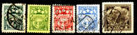 LETTONIE - Yvert - 122A - 123 - 124 - 127 - 129  - Cote 2.90 € - Briefmarken