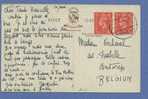 210(2) Op Kaart " P&O R.M.S. STRATHMORE " Met Stempel  PAQUEBOT / PORT-SAID - Lettres & Documents