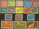 IRELAND 1968 MNH Stamp(s) Definitives 210-225 #1060 - Unused Stamps