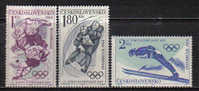 MB225 - CECOSLOVACCHIA , OLIMPIADI INVERNALI 1964 :  N. 1315/1317  *** - Hiver 1964: Innsbruck