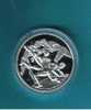 GRECIA  Moneda PLATA PROOF Encapsulada De 10 Dracmas LUCHA GRECOROMANA - Grecia